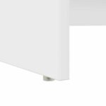 Desk with Drawer White 120,5 x 44 x 88,5 cm Engineered Wood