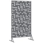 Privacy Screen Anthracite 100 x 50 x 180 cm Steel