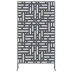 Privacy Screen Anthracite 100 x 50 x 180 cm Steel