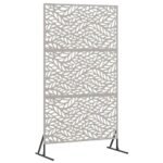 Privacy Screen Grey 100 x 50 x 180 cm Weathering Steel