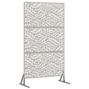 Privacy Screen Grey 100 x 50 x 180 cm Weathering Steel