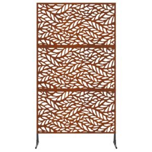 Privacy Screen Grey 100 x 50 x 180 cm Weathering Steel