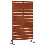 Privacy Screen Grey 100 x 50 x 180 cm Weathering Steel