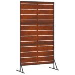 Privacy Screen Grey 100 x 50 x 180 cm Weathering Steel