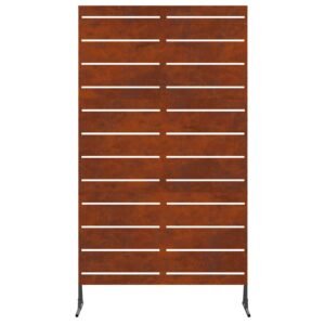 Privacy Screen Grey 100 x 50 x 180 cm Weathering Steel