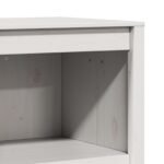 Kitchen Cabinet MEPPEL White 55 x 55 x 92 cm Solid Pine Wood