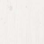 Kitchen Cabinet MEPPEL White 55 x 55 x 92 cm Solid Pine Wood