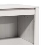 Kitchen Cabinet with Shelf MEPPEL Warm White 106 x 55 x 92 cm