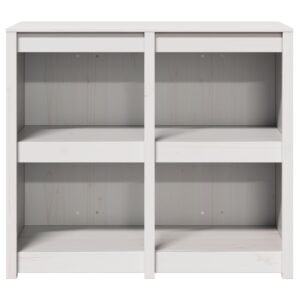 Kitchen Cabinet with Shelf MEPPEL Warm White 106 x 55 x 92 cm