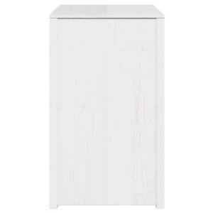 Kitchen Cabinet with Shelf MEPPEL Warm White 106 x 55 x 92 cm