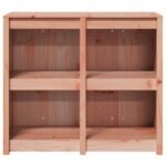 Kitchen Cabinet with Shelf MEPPEL Brown Oak 106 x 55 x 92 cm