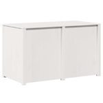 Kitchen Cabinet MEPPEL White 106 x 55 x 64 cm Solid Pine wood