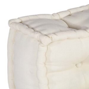Modular Sofa Unit 4 pcs Cream Fabric