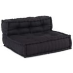 Modular Sofa Unit 4 pcs Anthracite Fabric