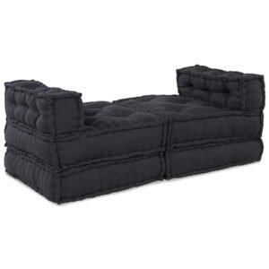 Modular Sofa Unit 4 pcs Anthracite Fabric