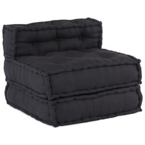 Modular Sofa Unit 4 pcs Anthracite Fabric