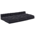Modular Sofa Unit 4 pcs Anthracite Fabric