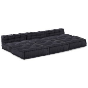 Modular Sofa Unit 4 pcs Anthracite Fabric