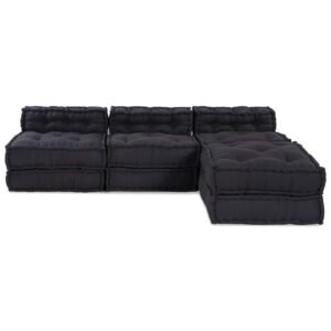 Modular Sofa Unit 4 pcs Anthracite Fabric