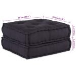 Modular Sofa Unit 4 pcs Anthracite Fabric
