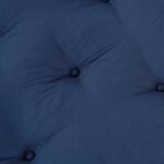Modular Sofa Unit 4 pcs Indigo Fabric