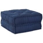 Modular Sofa Unit 2 pcs Indigo 140 x 70 x 36 cm Fabric
