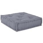 Modular Sofa Unit 2 pcs Grey 140 x 70 x 56 cm Fabric