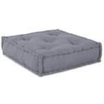Modular Sofa Unit 2 pcs Grey 140 x 70 x 36 cm Fabric