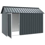 Bird Cage Anthracite 215 x 112 x 141 cm Galvanised Steel