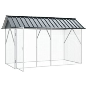 Bird Cage Anthracite 227 x 112 x 141 cm Galvanised Steel