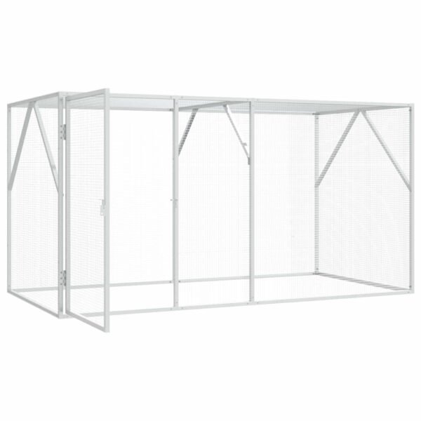 Bird Cage Anthracite 208 x 102 x 108 cm Galvanised Steel