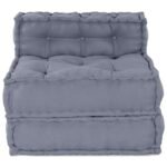 Modular Sofa Unit Grey 70 x 70 x 56 cm Fabric