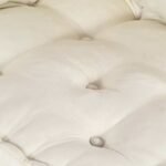 Pallet Sofa Cushion 2 pcs Cream 120 x 80 x 38 cm Fabric