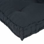 Pallet Sofa Cushion 2 pcs Anthracite 120 x 80 x 38 cm Fabric