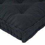 Pallet Sofa Cushion Anthracite 120 x 80 x 12 cm Fabric