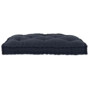Pallet Sofa Cushion Anthracite 120 x 80 x 12 cm Fabric