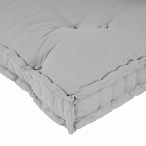 Pallet Sofa Cushion 3 pcs Grey 120 x 80 x 38 cm Fabric