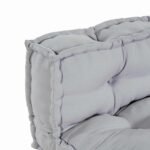 Pallet Sofa Cushion 2 pcs Grey 120 x 80 x 38 cm Fabric