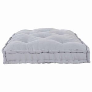 Pallet Sofa Cushion Grey 120 x 80 x 12 cm Fabric