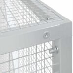 Bird Cage Anthracite 210 x 304 x 213 cm Galvanised Steel