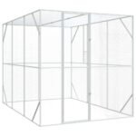 Bird Cage Anthracite 210 x 304 x 213 cm Galvanised Steel