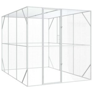 Bird Cage Anthracite 210 x 304 x 213 cm Galvanised Steel