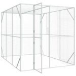 Bird Cage Anthracite 210 x 304 x 213 cm Galvanised Steel