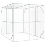 Bird Cage Anthracite 210 x 304 x 213 cm Galvanised Steel