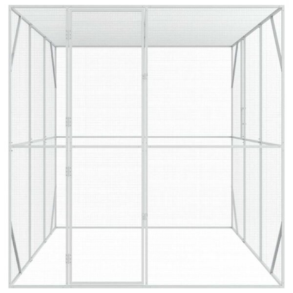 Bird Cage Anthracite 210 x 304 x 213 cm Galvanised Steel