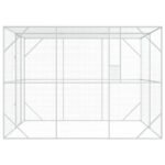 Bird Cage Anthracite 210 x 304 x 213 cm Galvanised Steel