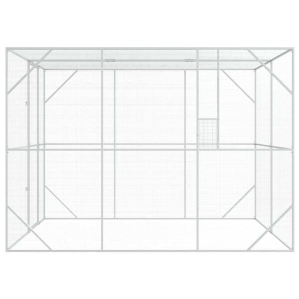 Bird Cage Anthracite 210 x 304 x 213 cm Galvanised Steel