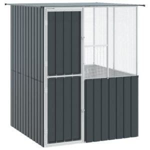 Bird Cage Anthracite 165 x 165 x 200 cm Galvanised Steel