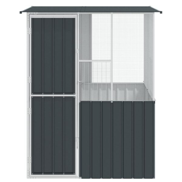 Bird Cage Anthracite 165 x 165 x 200 cm Galvanised Steel