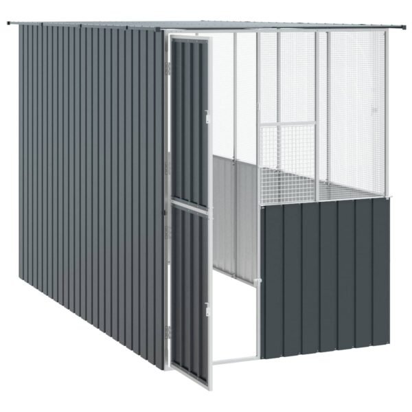 Bird Cage Anthracite 165 x 318 x 200 cm Galvanised Steel